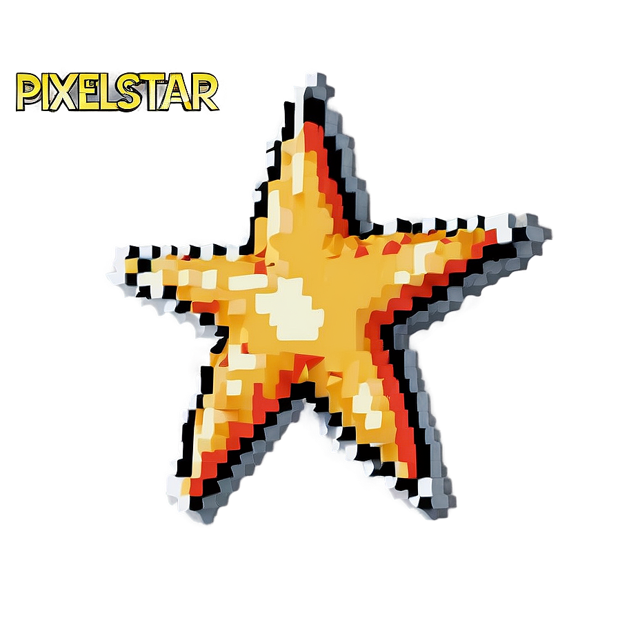 Pixel Star Avatar Png 87