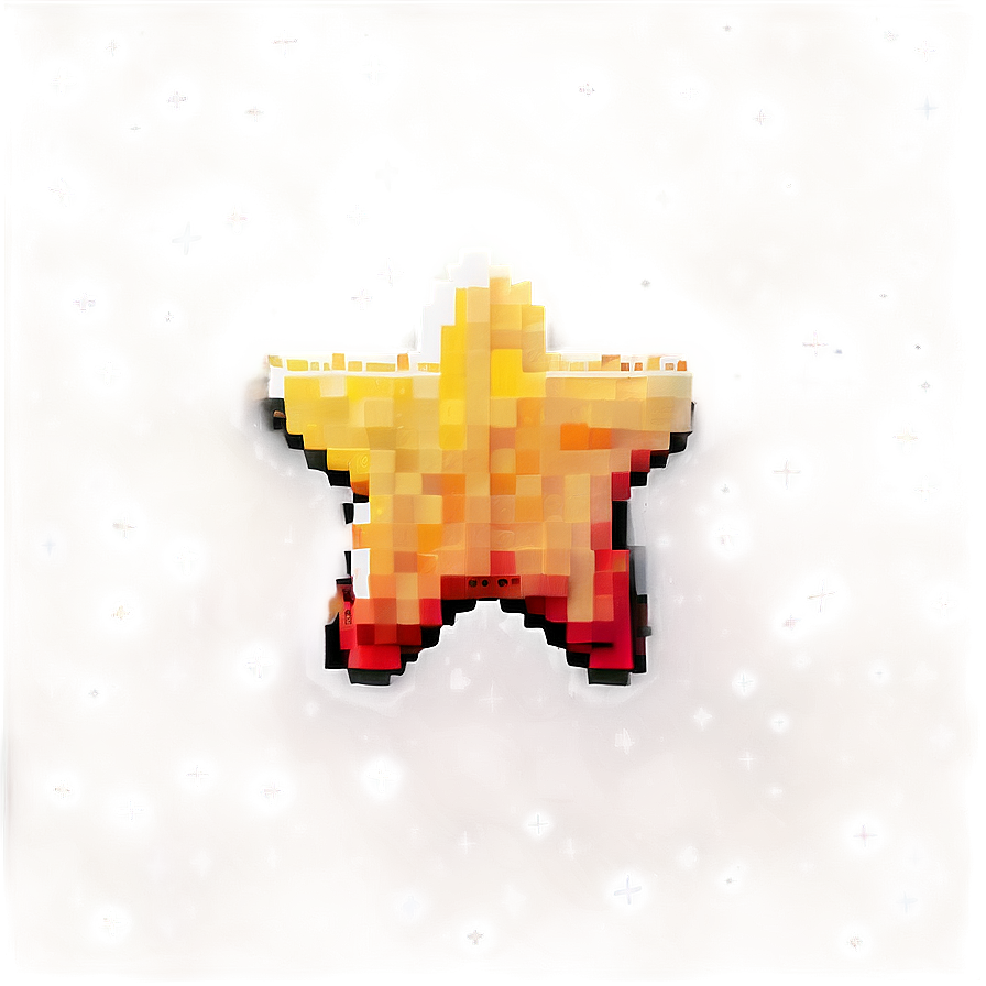 Pixel Star Background Png Wyq