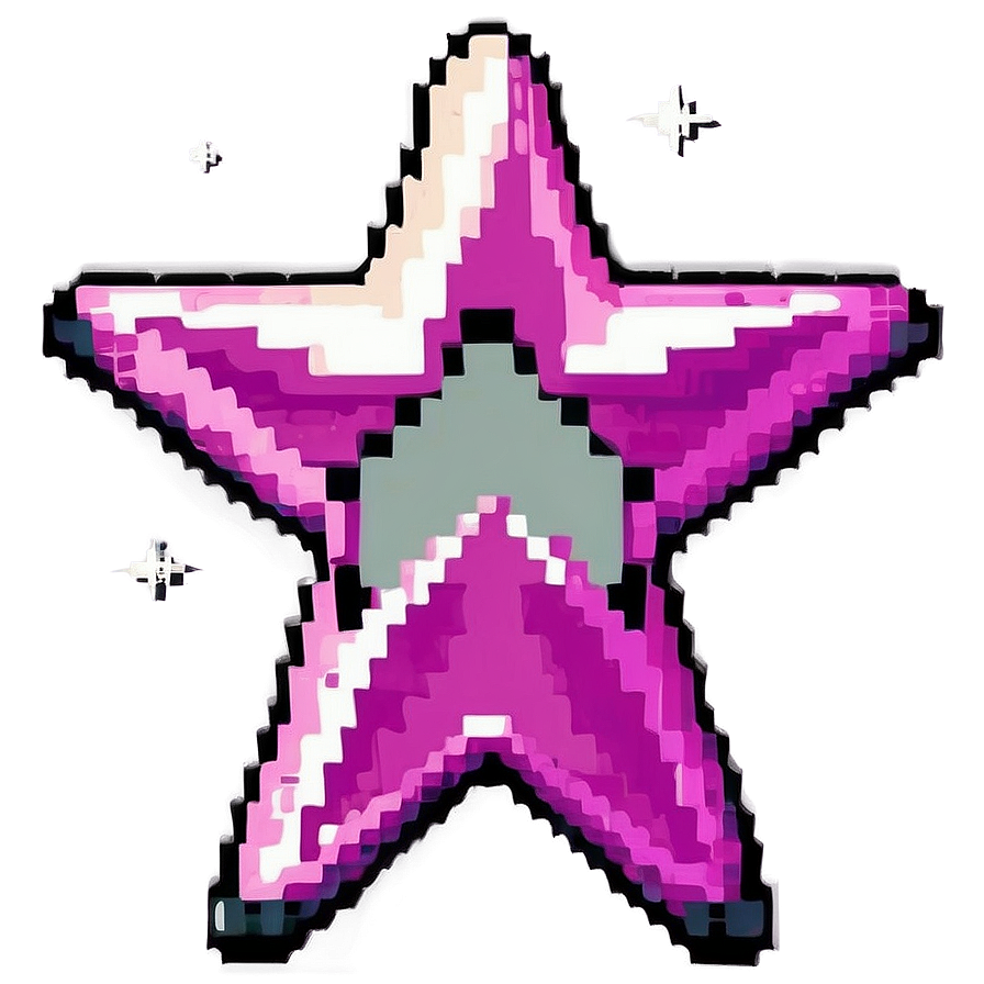 Pixel Star Power-up Png Xoc12