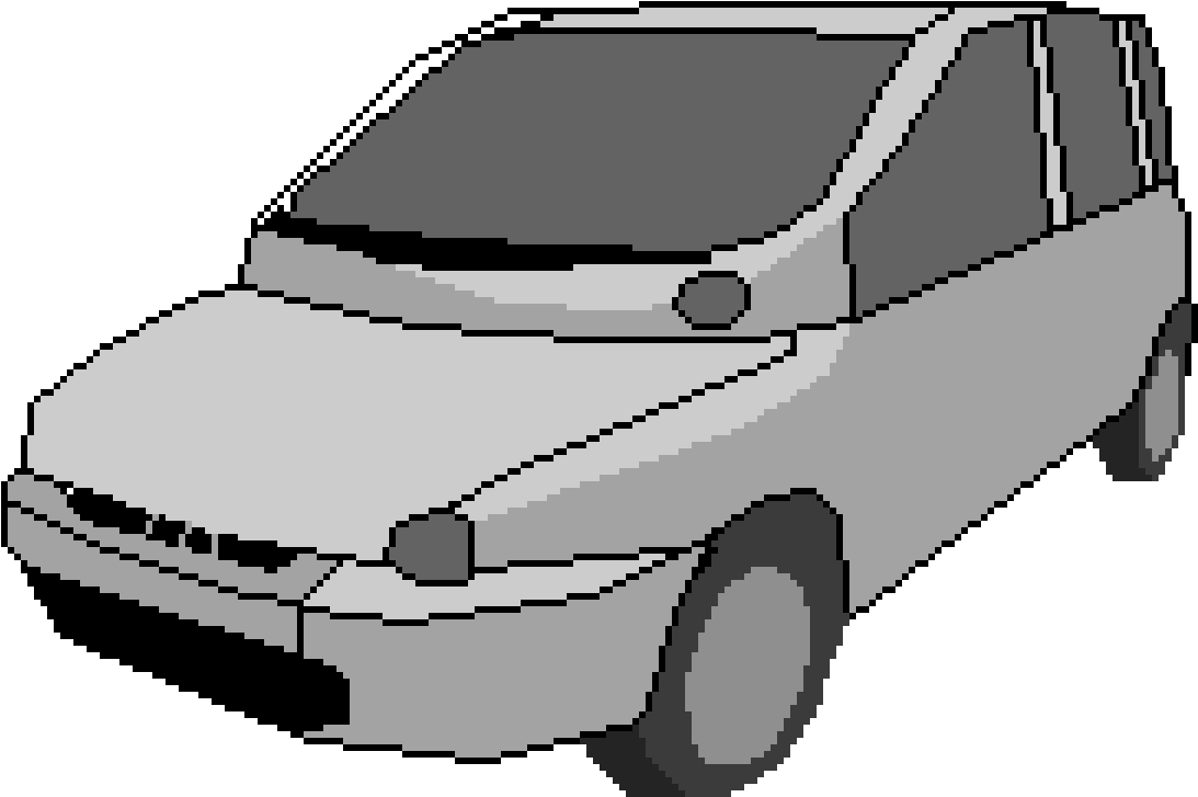 Pixelated Compact Car Illustration.png