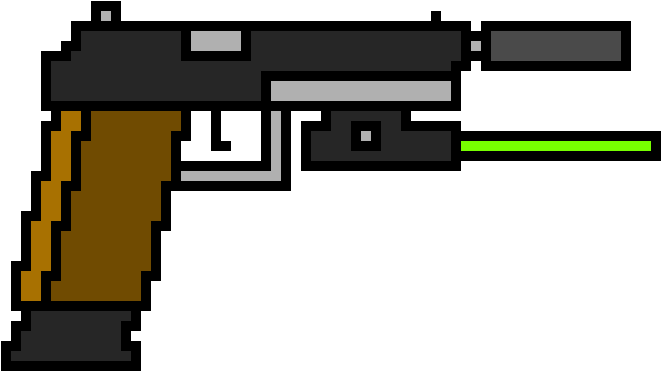 Pixelated Laser Gun