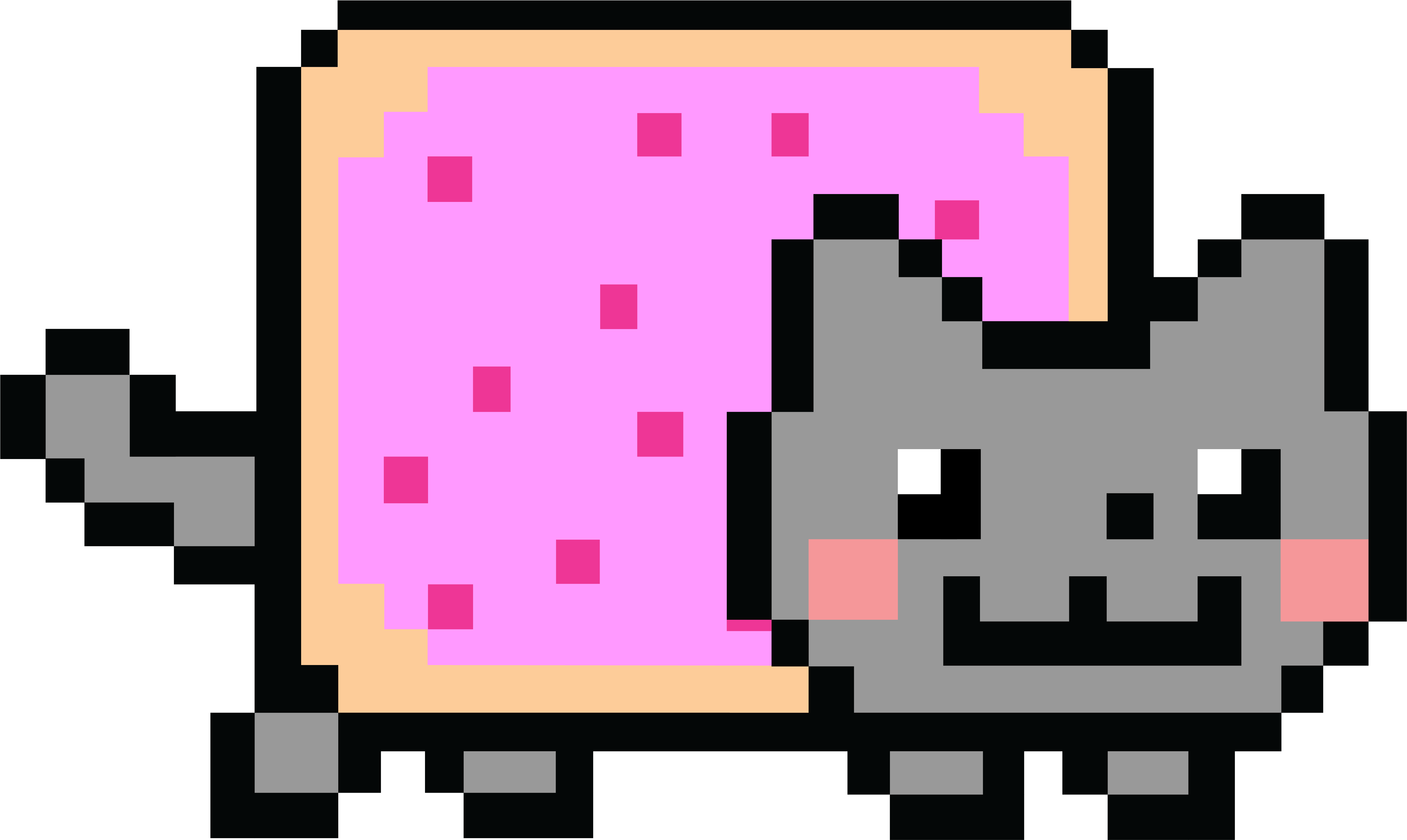 Pixelated Nyan Cat