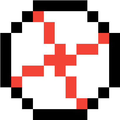 Pixelated Peppermint Icon