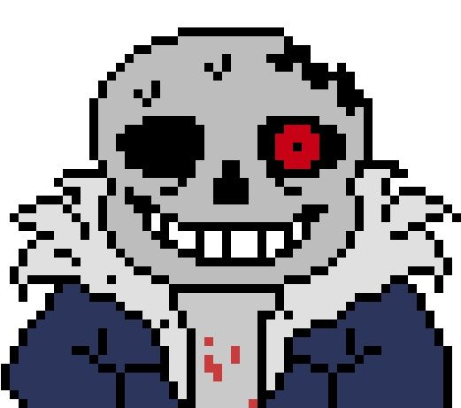 Pixelated_ Skeleton_ Character