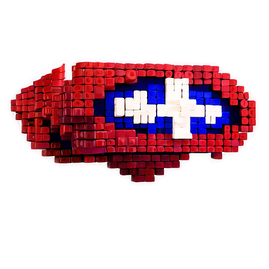 Pixelated Superhero Logo Png Ksu1