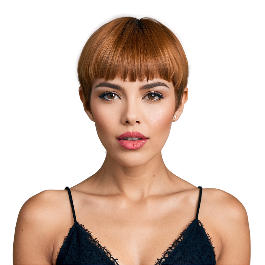 Pixie Cut With Bangs Png 13