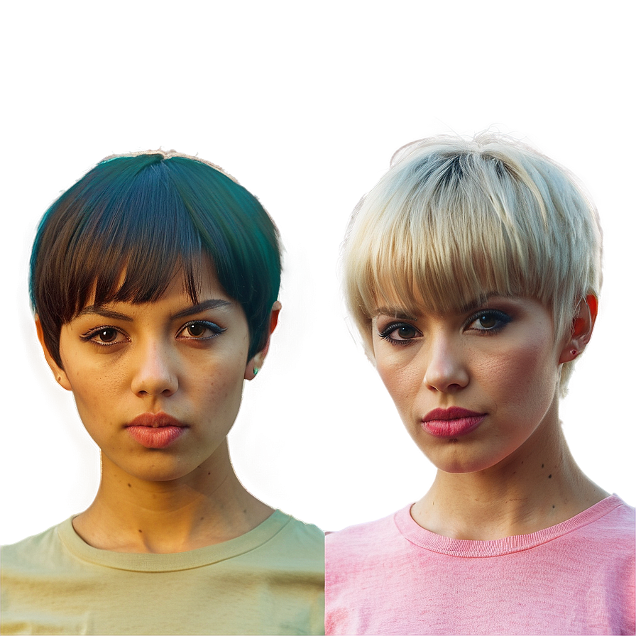 Pixie Cut With Bangs Png 42
