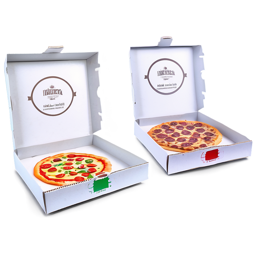 Pizza Box With Cheese Design Png Loc7