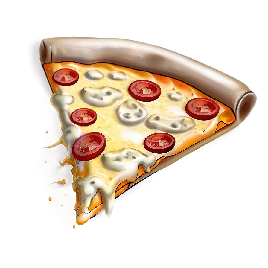 Pizza Cartoon Illustration Png 96