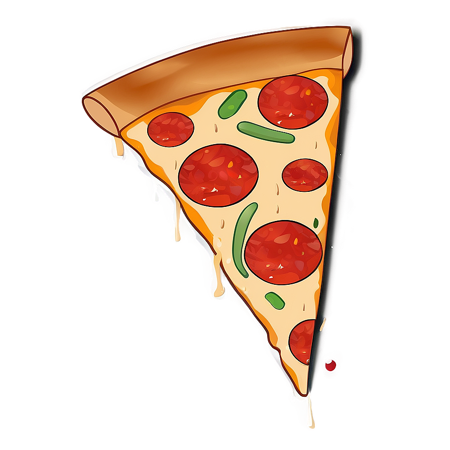 Pizza Cartoon In Jungle Png 06272024