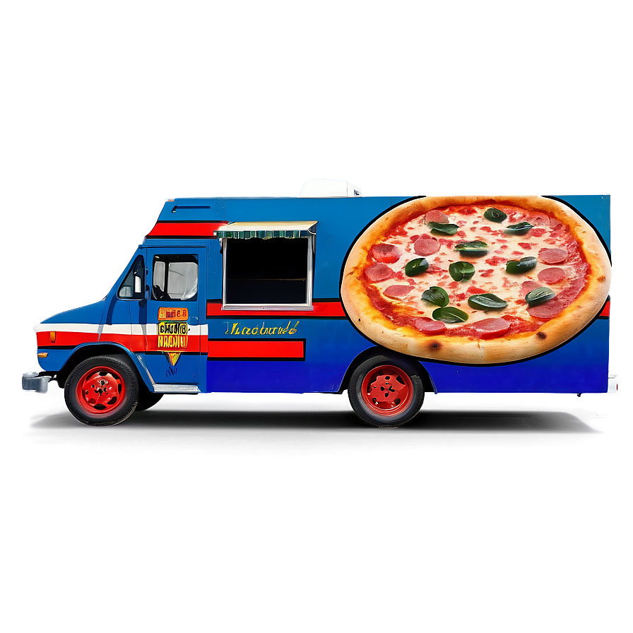 Pizza Food Truck Png 05252024