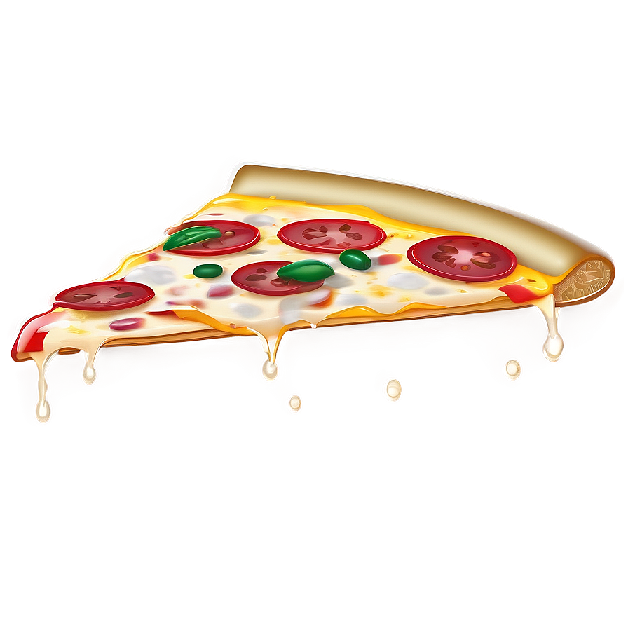 Pizza Piece Vector Art Png 32