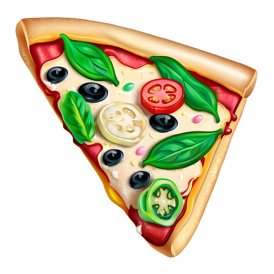 Pizza Slice Vector Icon Png Vil23