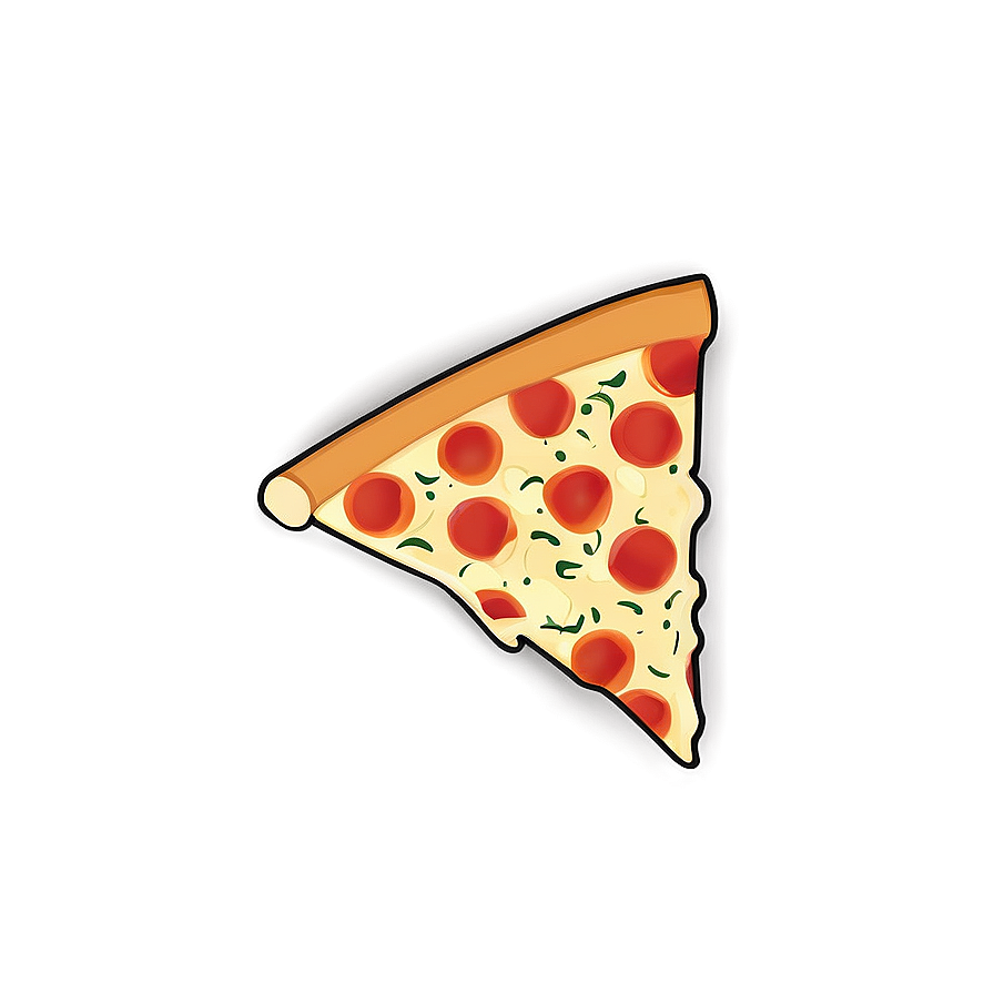 Pizza Vector Silhouette Png Fmg55