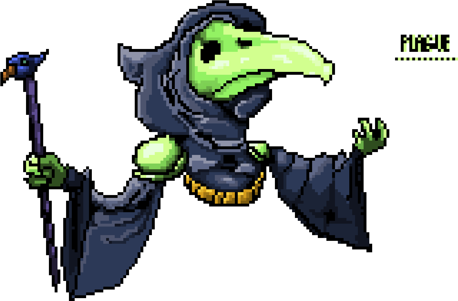 Plague_ Doctor_ Pixel_ Art