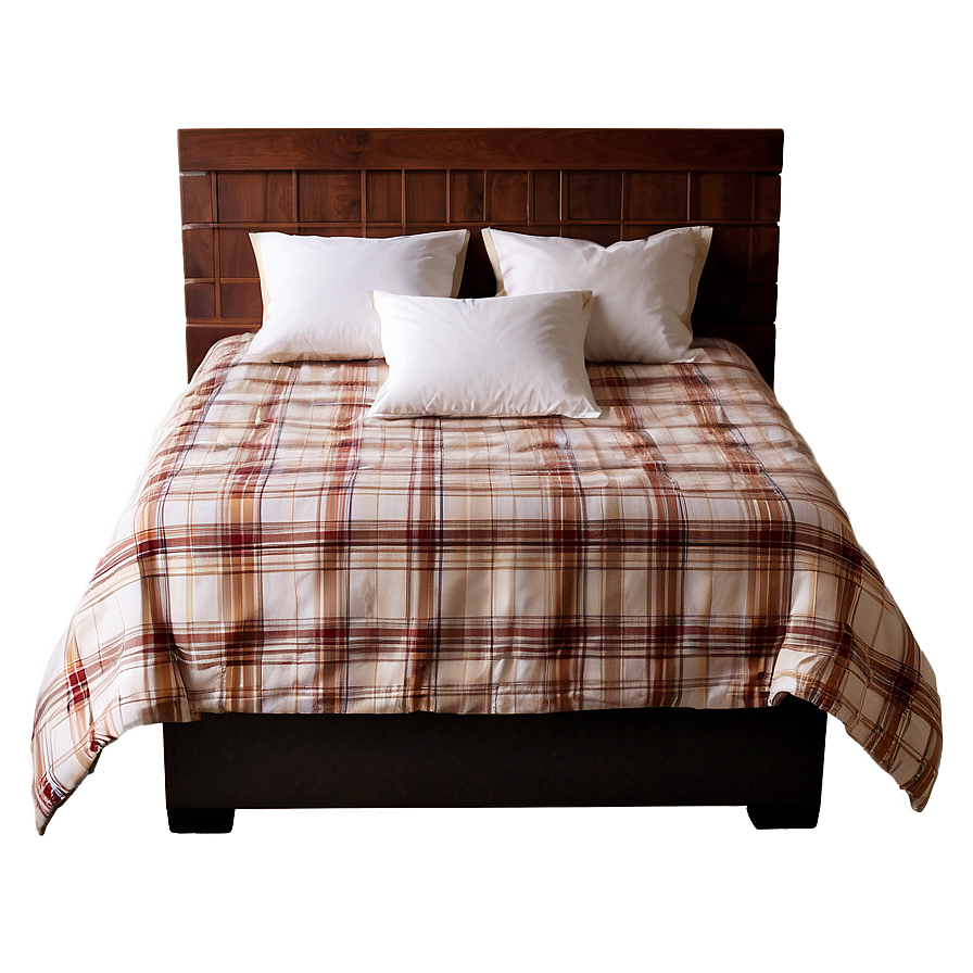 Plaid Bed Sheet Png 06272024