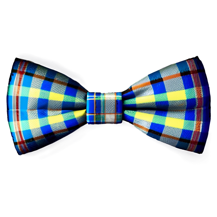 Plaid Bow Tie Png Rvl83