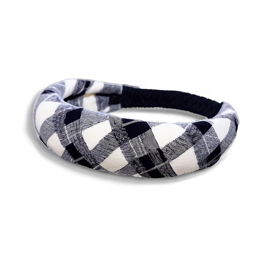 Plaid Hair Band Png Dvp14