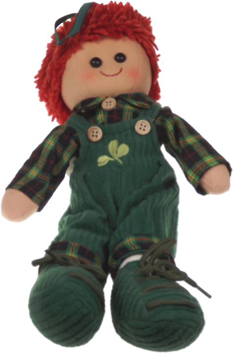 Plaid Outfit Rag Doll