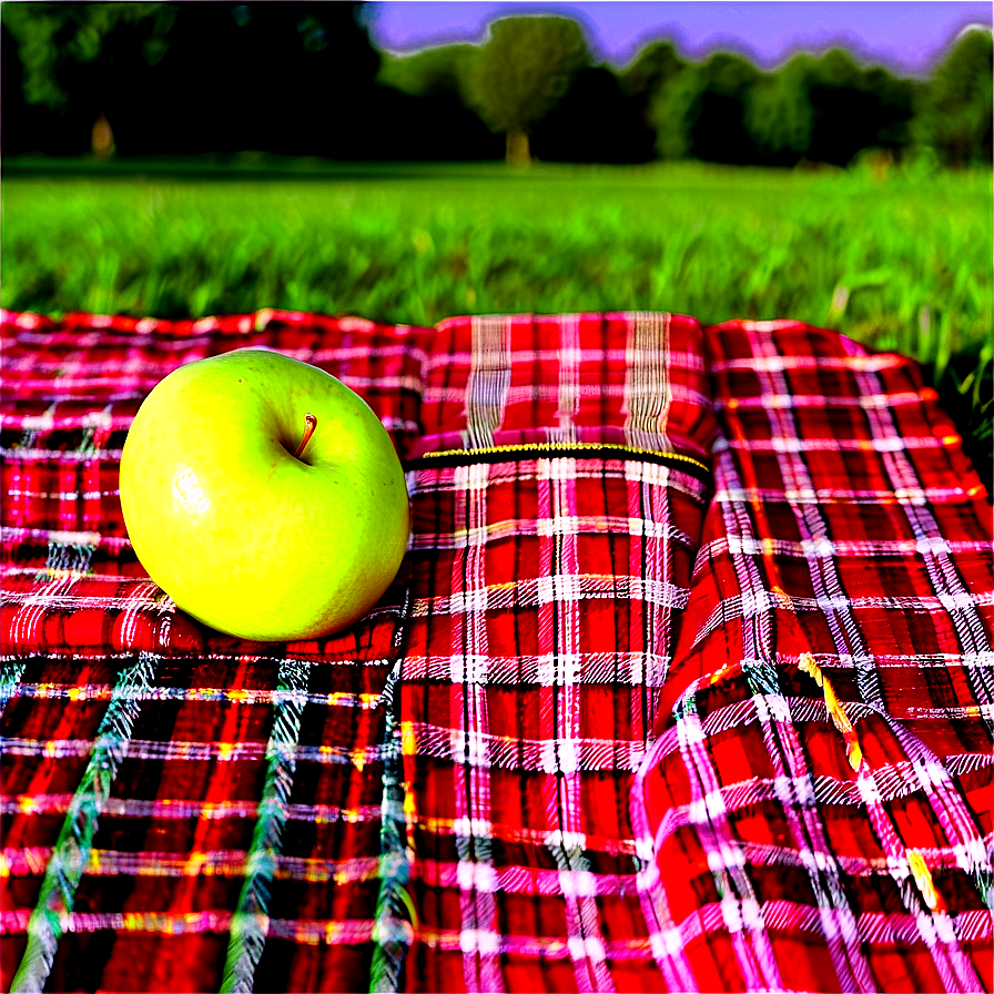 Plaid Picnic Blanket Png 21