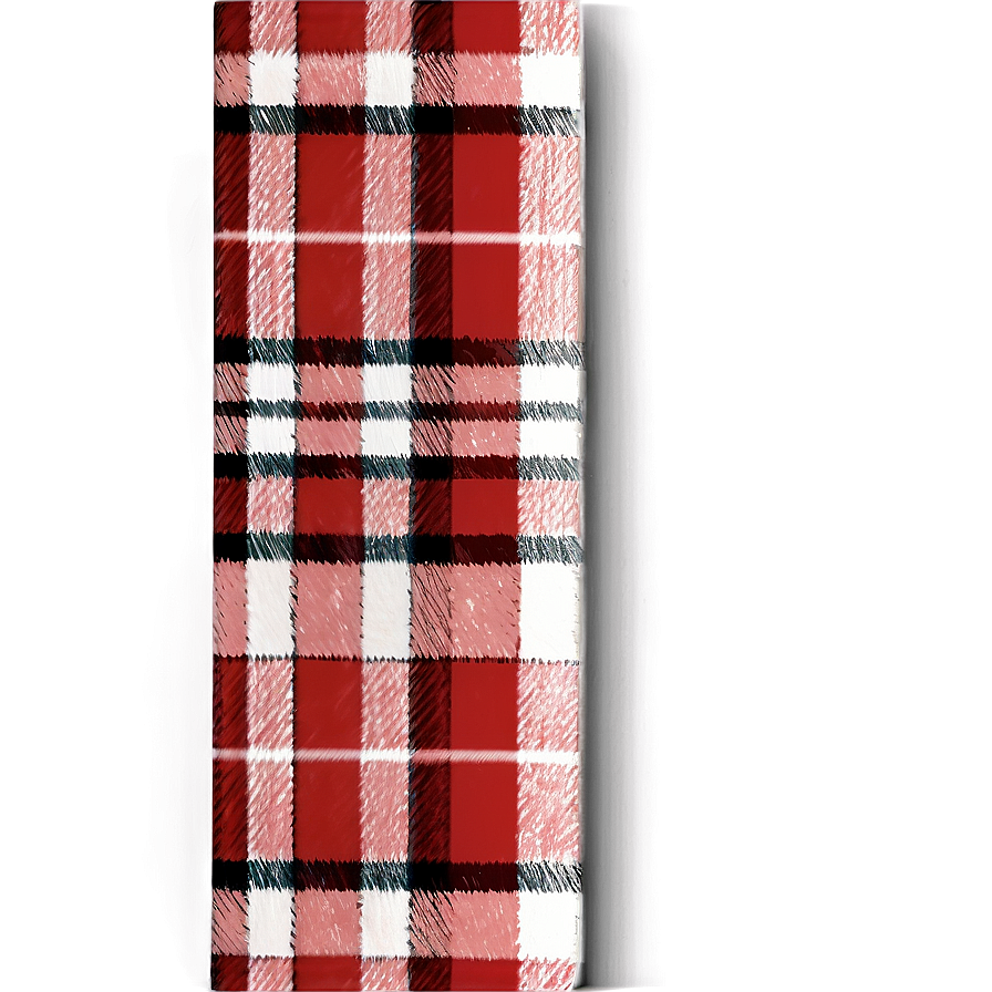 Plaid Print Png Fij