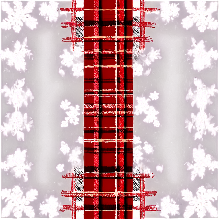 Plaid Red Scarf Png Shl