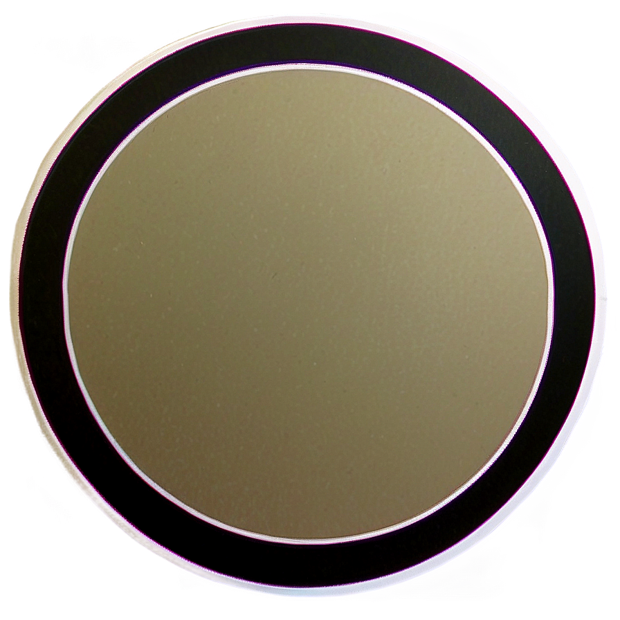 Plain Circle Sticker Png 93