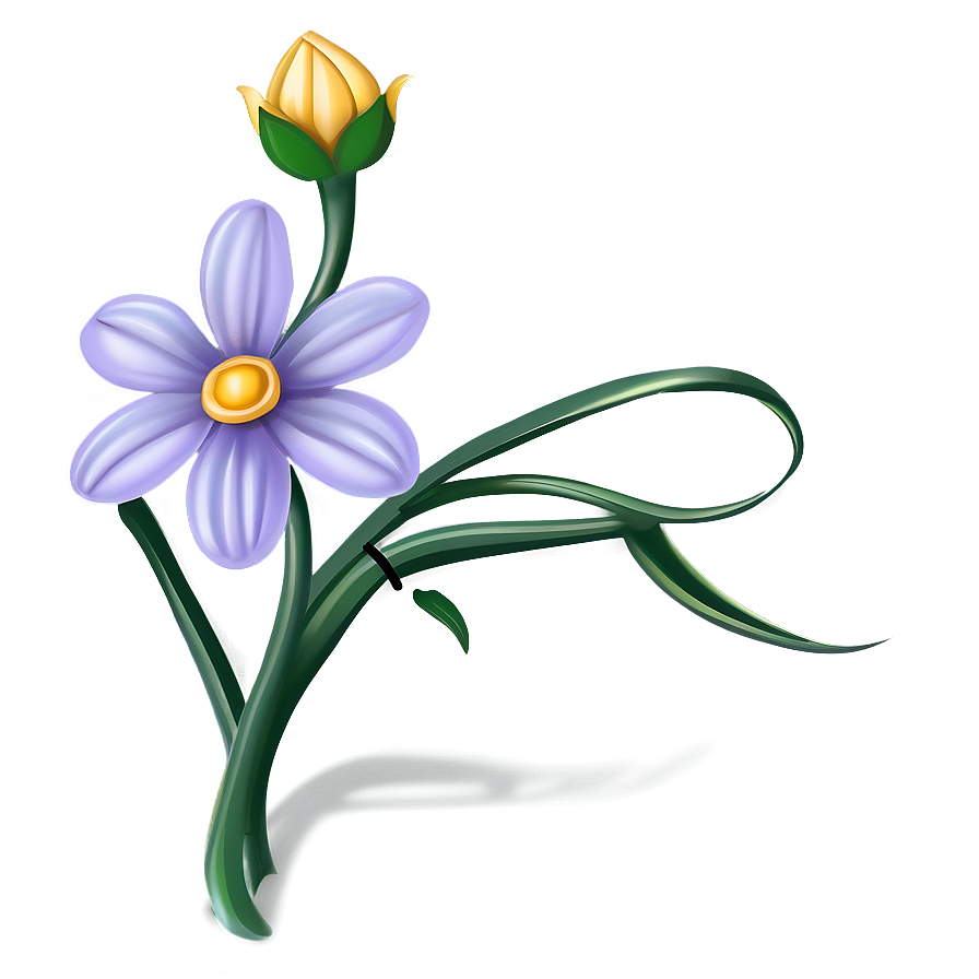 Plain Flower Drawing Png 06202024