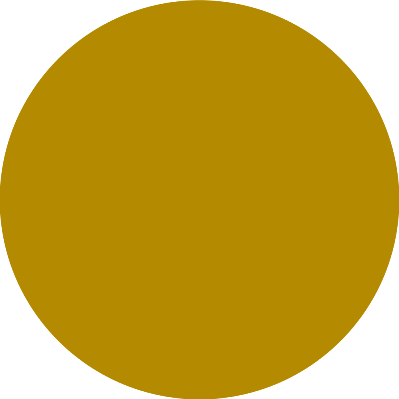 Plain Gold Circle Graphic