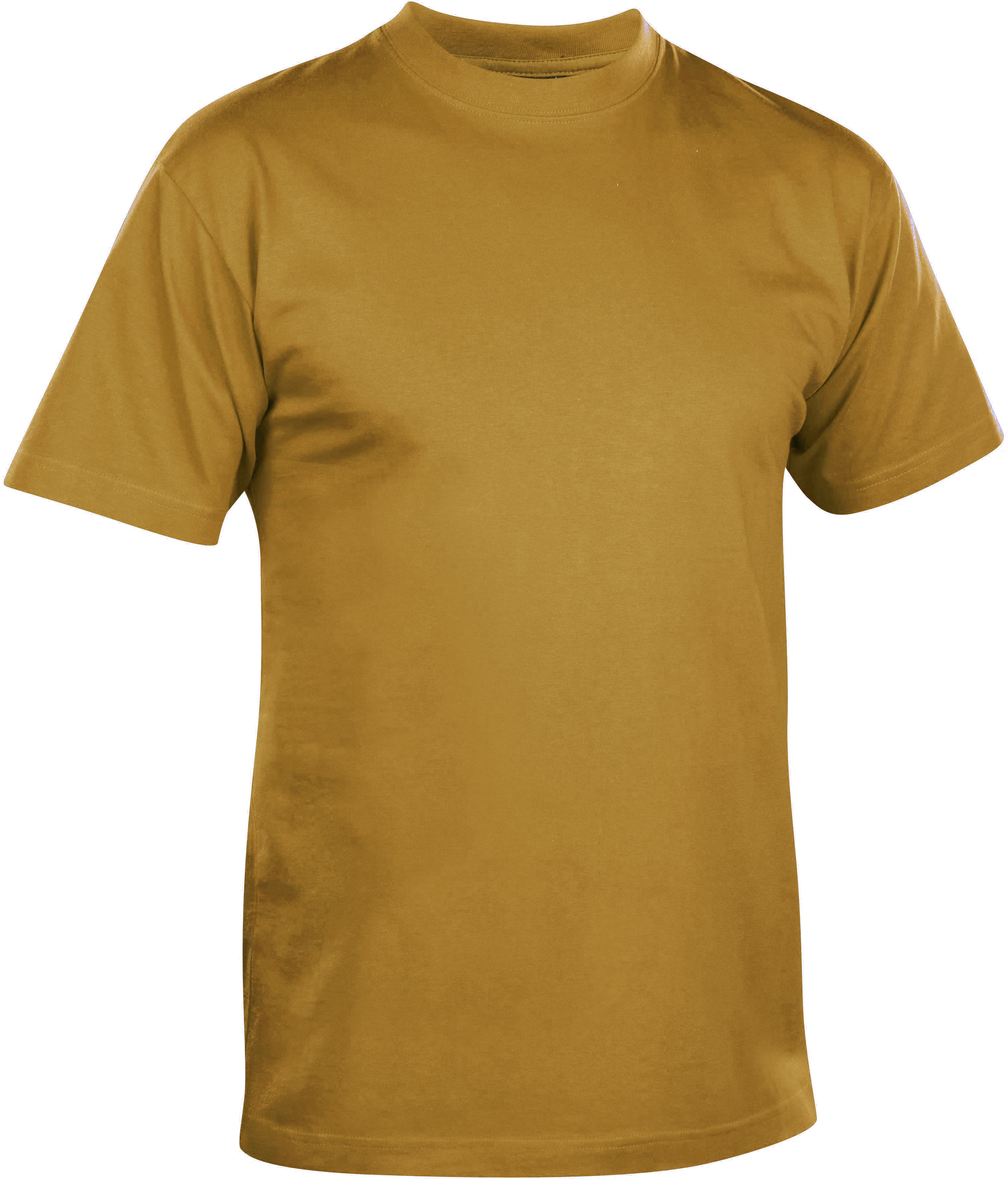 Plain Gold T Shirt Image