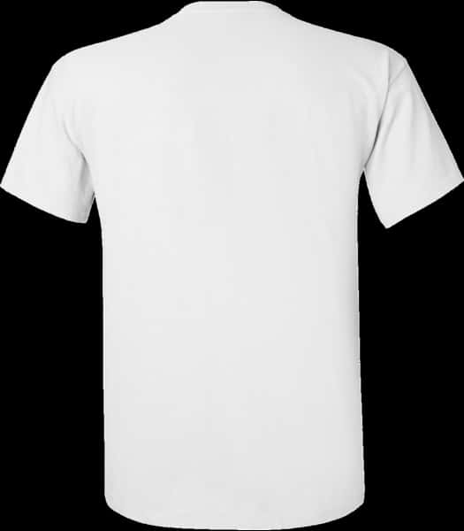 Plain White T Shirt Back View.jpg