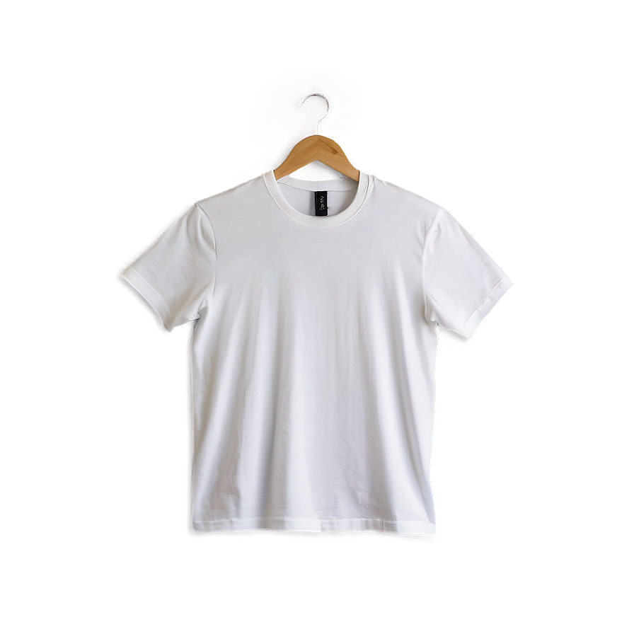 Plain White T-shirt Png 06272024