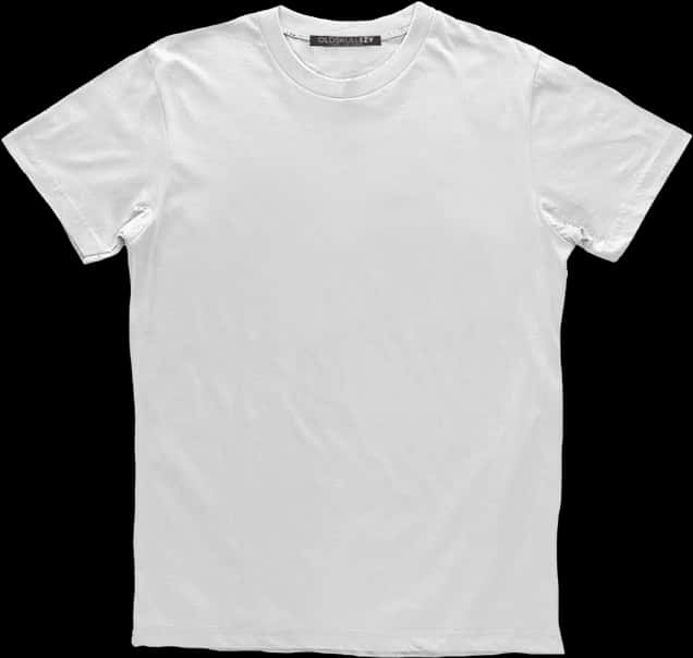 Plain White T Shirt Product Display