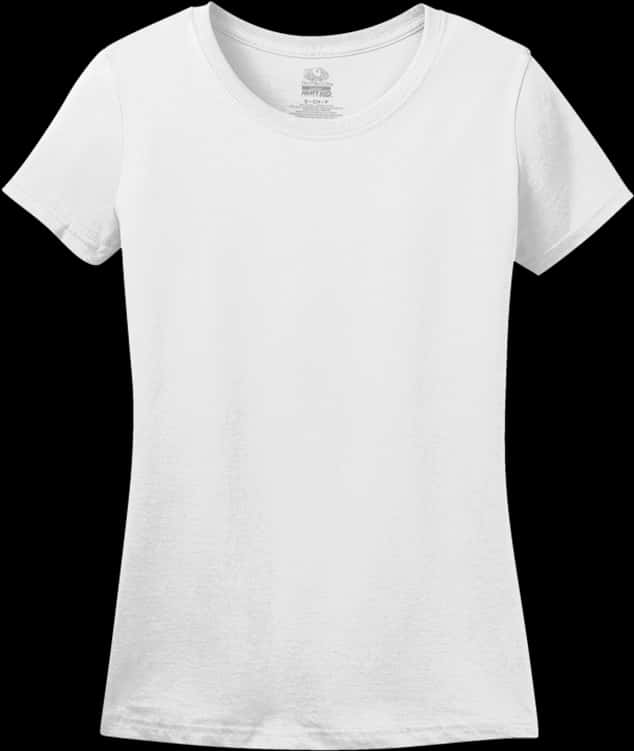 Plain White T Shirt Product Photo