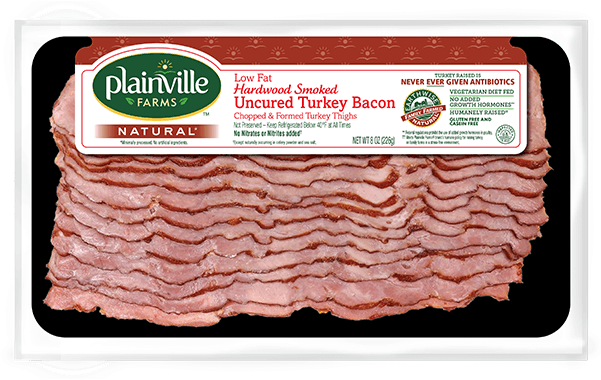 Plainville Farms Natural Uncured Turkey Bacon