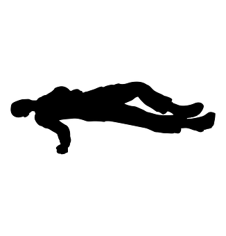 Plank Exercise Silhouette