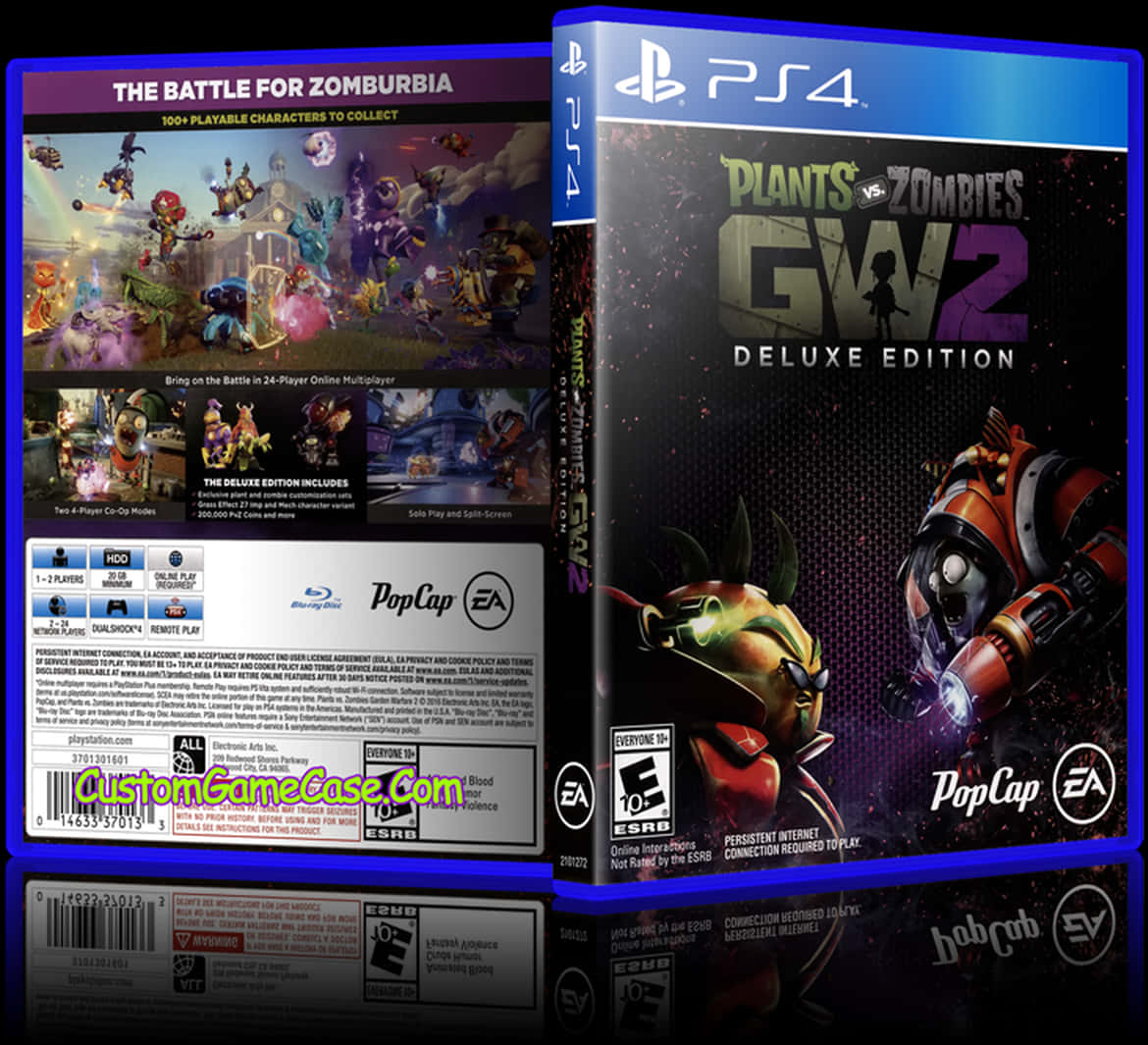 Plantsvs Zombies G W2 Deluxe Edition P S4 Cover
