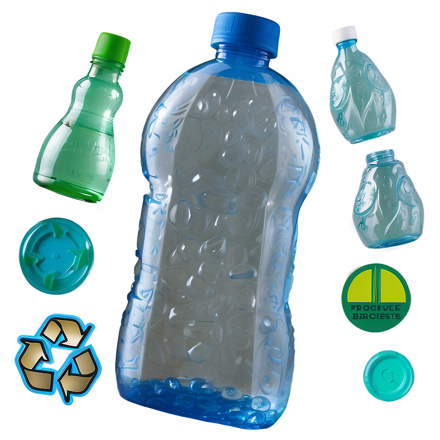 Plastic Bottle Waste Png 05242024