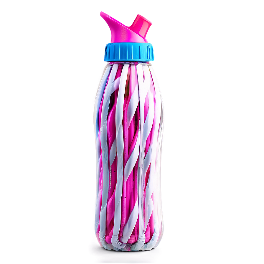 Plastic Bottle With Straw Png 05252024