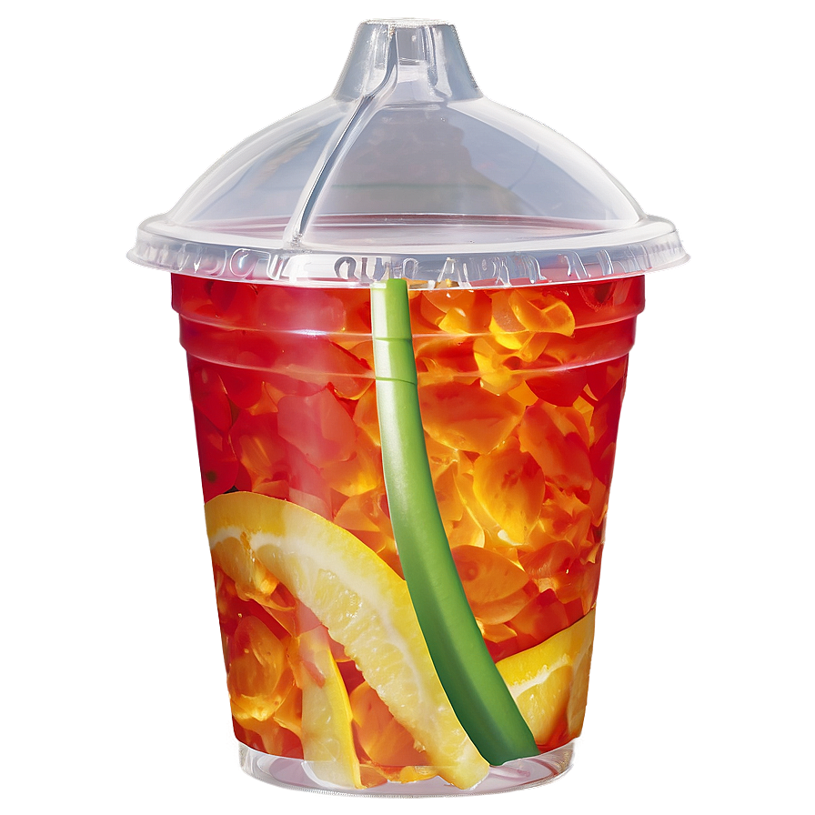 Plastic Cup With Lid Png 18