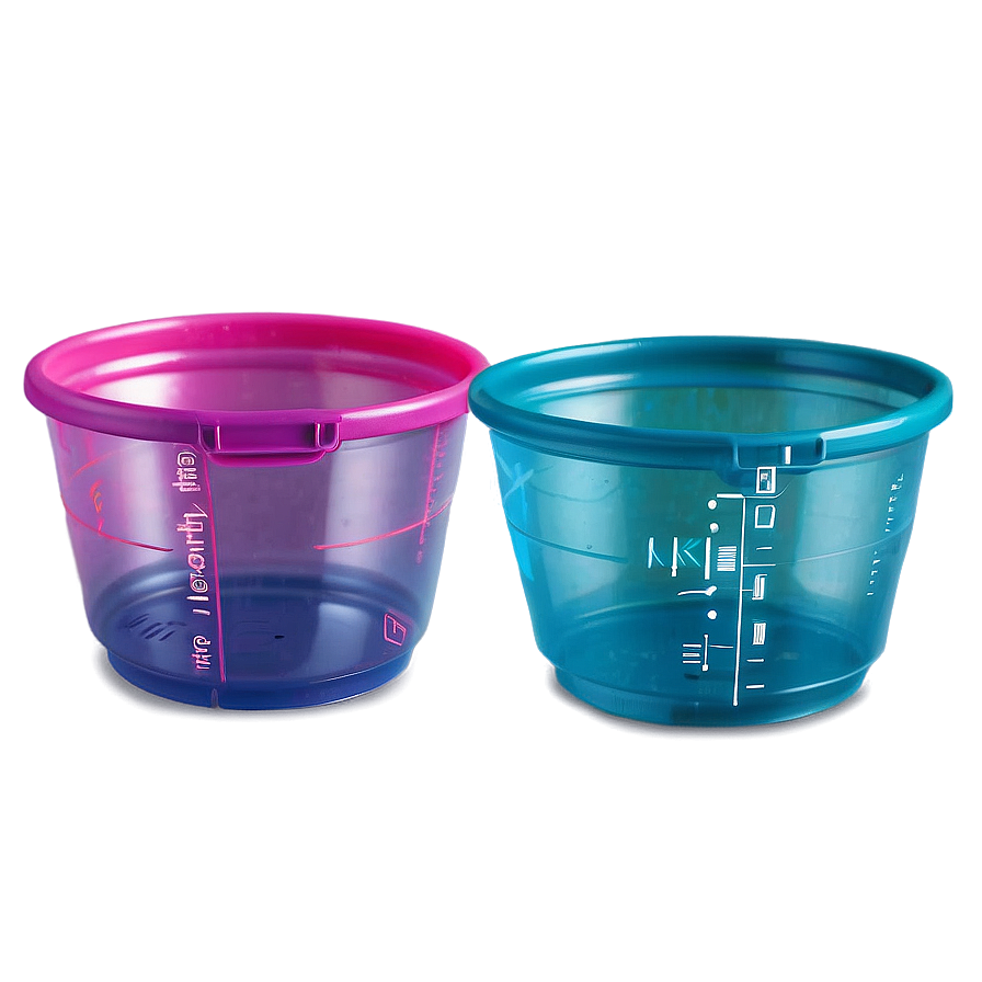 Plastic Cup With Measurements Png Gah