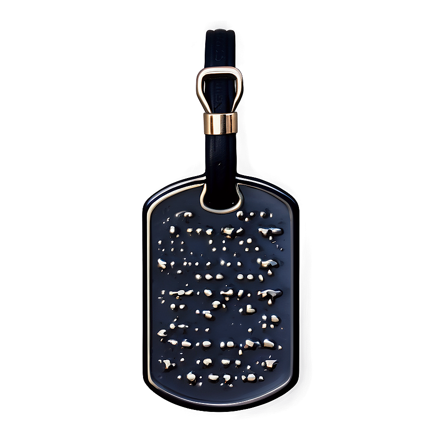 Plastic Dog Tag Png 48