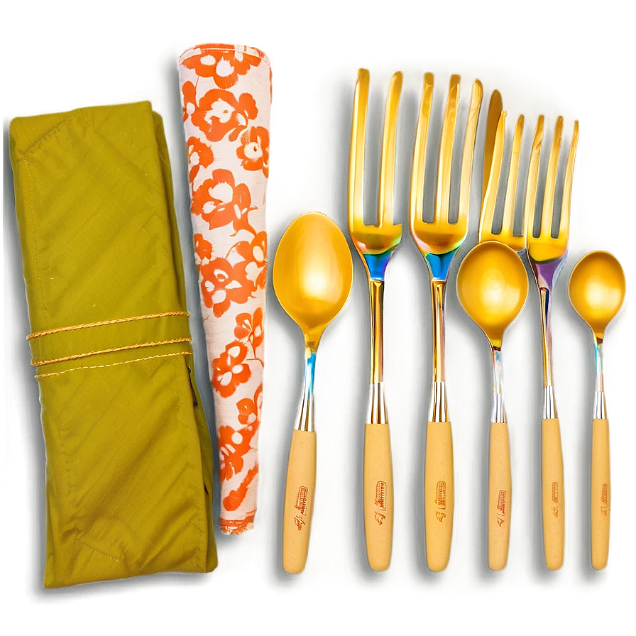 Plastic-free Utensils Set Png 99