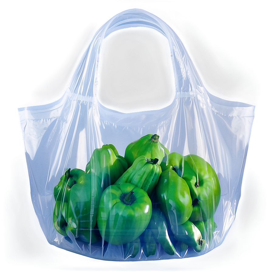 Plastic Grocery Bag Png 06132024