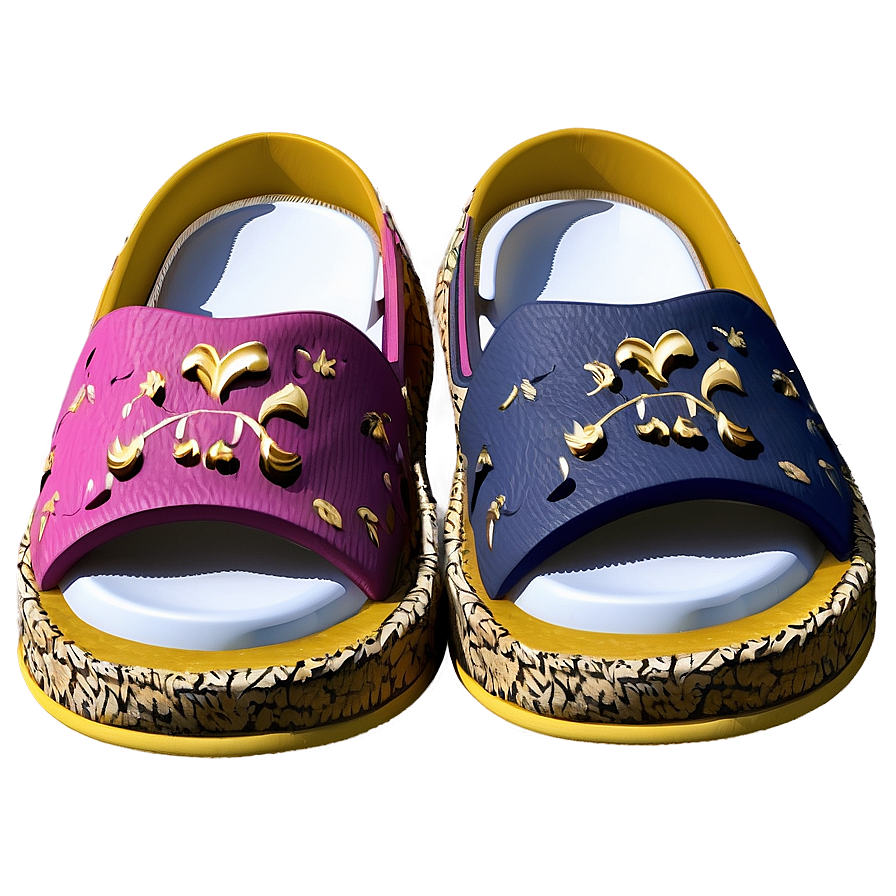 Platform Slippers Png Dld37