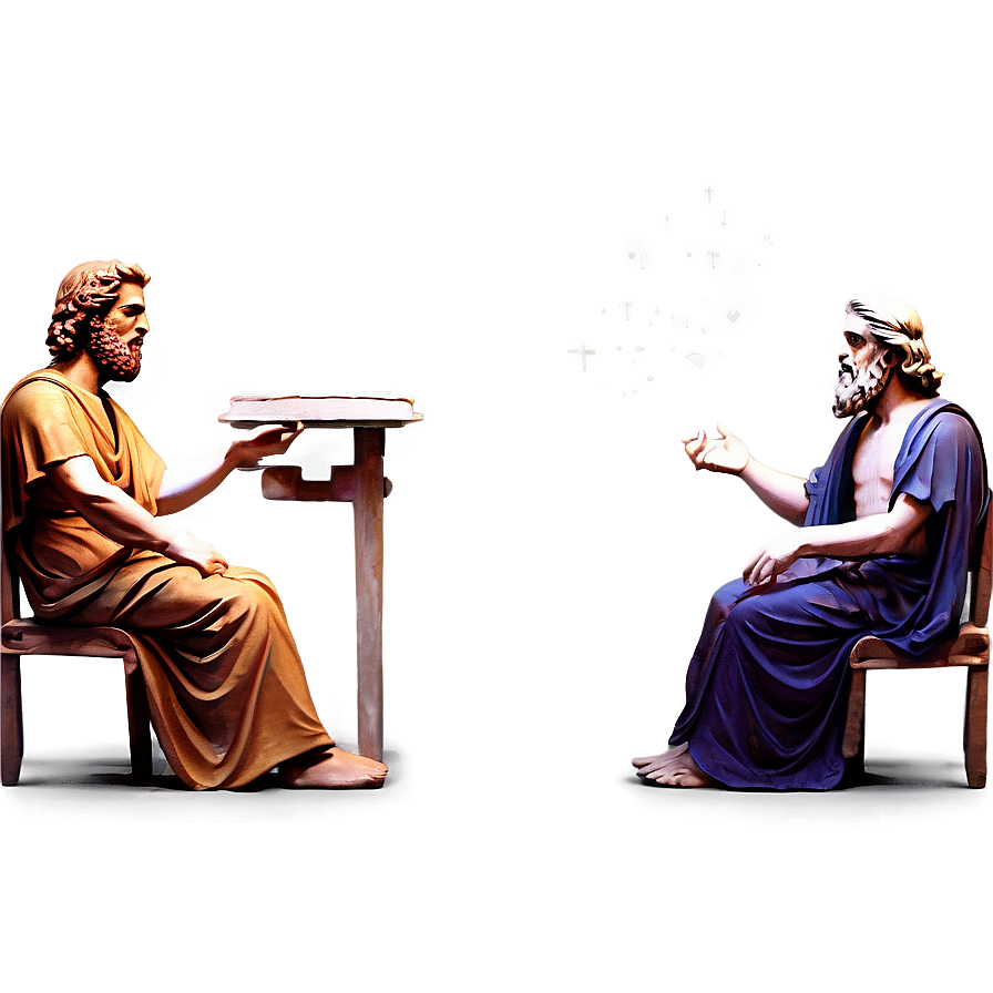 Plato's Phaedo Dialogue Scene Png 55