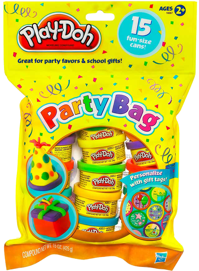 Play Doh Party Bag15 Cans Packaging