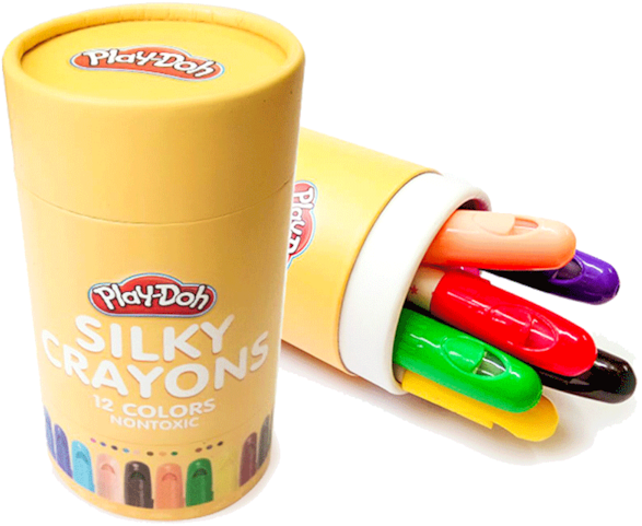 Play Doh Silky Crayons Pack