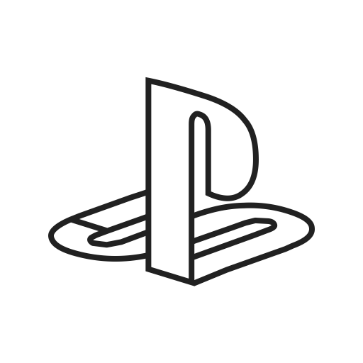 Play Station Icon Graphic