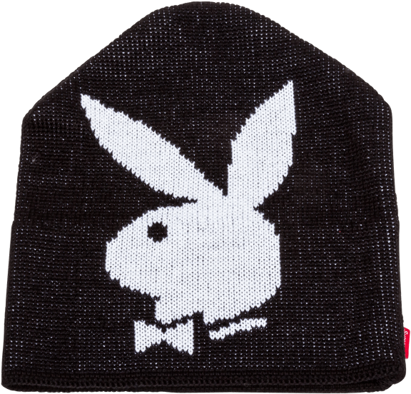 Playboy Bunny Logo Beanie Hat